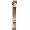 Ekena Millwork Balboa Slat Rough Sawn Bracket w/ Offset Brace, Douglas Fir, 6"W x 46"D x 46"H BKT0604X46X46BOA06RDF - alternate 3